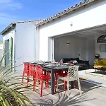 With Pool Between Village, Beach, And Forest Villa