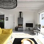 Villa With Pool Between Village, Beach, And Forest