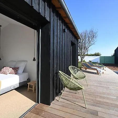 Villa With Pool Between Village, Beach, And Forest